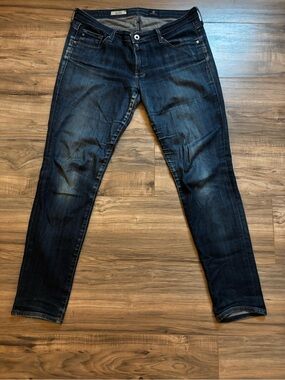 AG Adriano Goldschmied The Silt Indigo Slim Straight Jeans